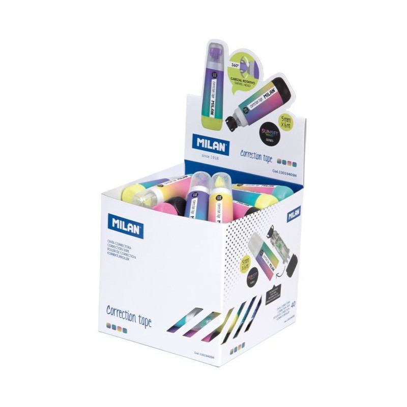 Rubans correcteurs cylindriques 5 mm x 6 m SUNSET  MILAN