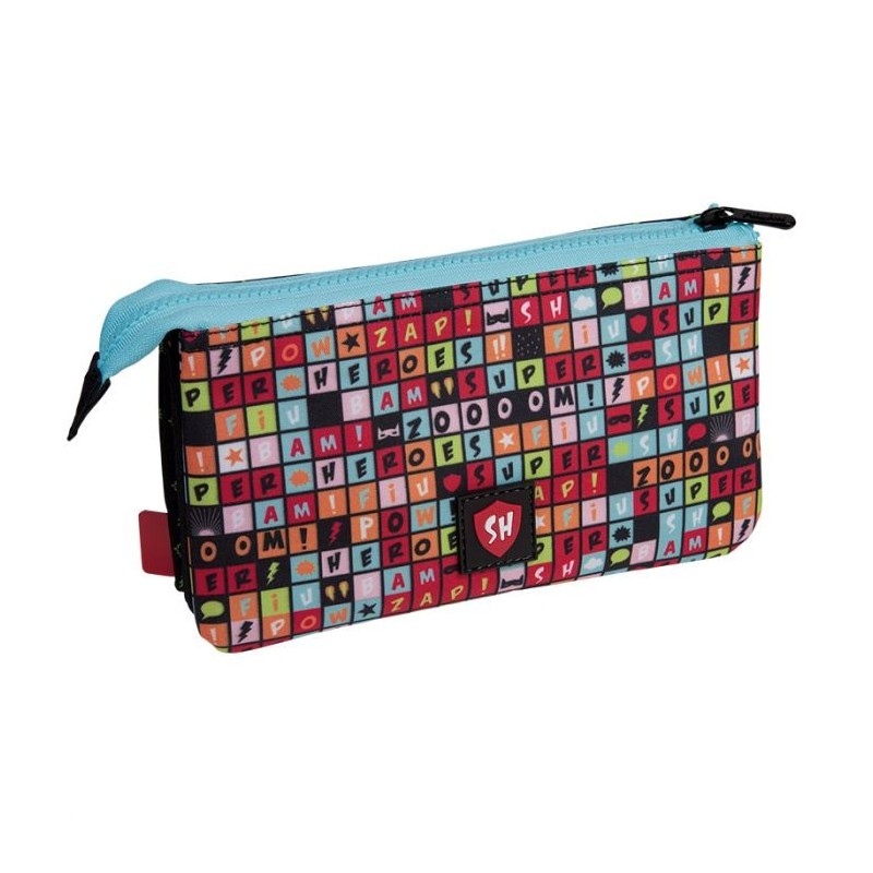 Trousse 5 compartiments SUPER HEROES MILAN