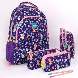 Trousse 3 compartiments FAIRY 22 X 11 X 6,5cm Milan