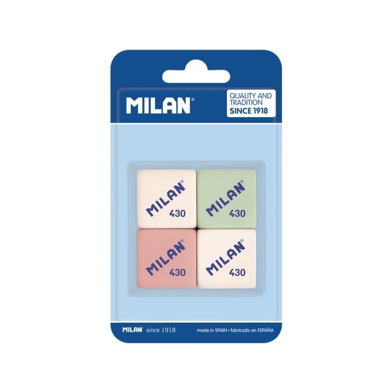 Gomme synthétique Blister 4 MILAN 430 MILAN