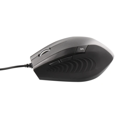 Souris filaire ergonomique noir ERGO LINE