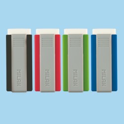 Gomme blanche rectangulaire avec protection Milan