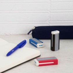 Gomme blanche rectangulaire avec protection Milan