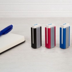 Gomme blanche rectangulaire avec protection Milan