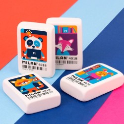 Gomme blanche dessins animées