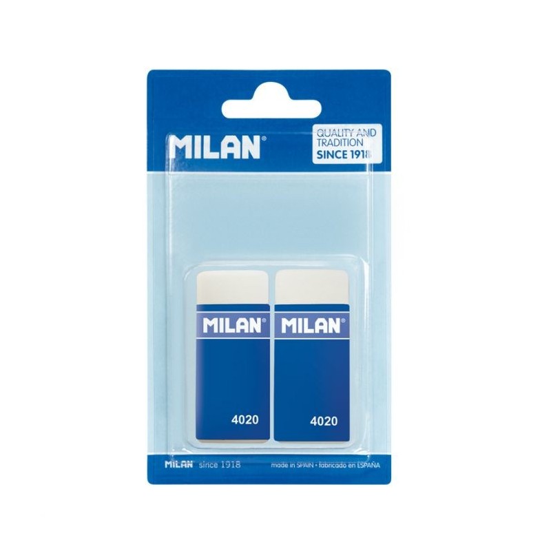 Gomme blanche 4020 blist de 2 MILAN