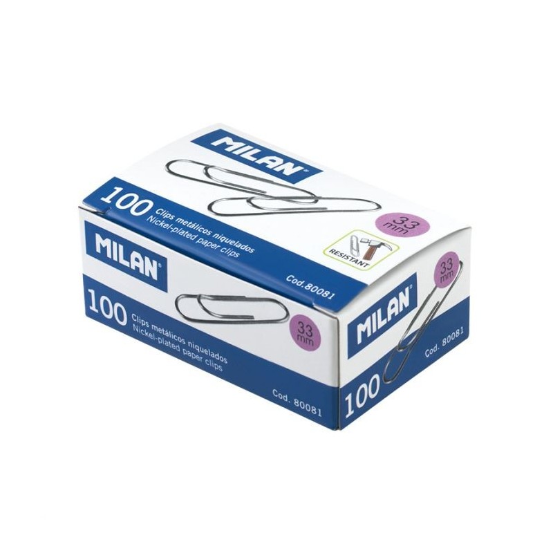 Trombone 33mm (bte de 100) Milan