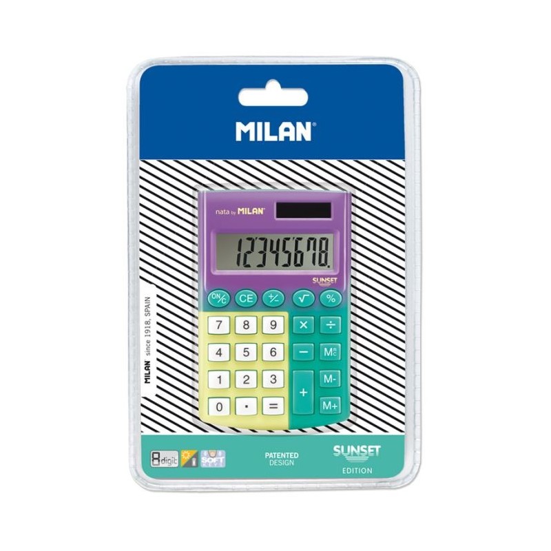 Machine à calculer 8 chiffres SUNSET NYB Milan