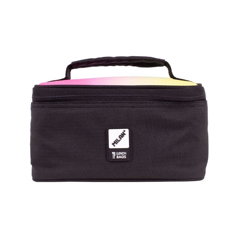 Sac à repas isotherme 1.5L SUNSET BLACK MILAN