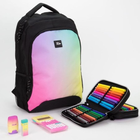 Sac à dos 52X34,5X23 cm SUNSET BLACK 2F MILAN