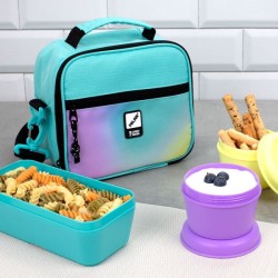 Sac à repas isotherme 3.5L SUNSET GREEN MILAN