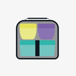 Sac à repas isotherme 3.5L SUNSET GREEN MILAN