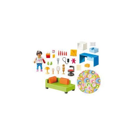 Chambre d'enfant avec canapé-lit