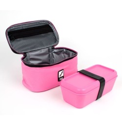 Sac à repas isotherme 1.5L SUNSET PINK MILAN