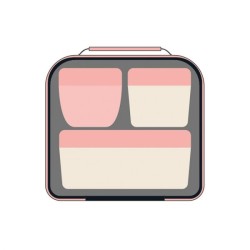 Sac à repas isotherme av 3btes aliment.3.5L PINK MILAN