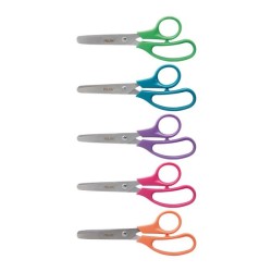 Ciseaux écolier 13,3cm basic assortie Milan