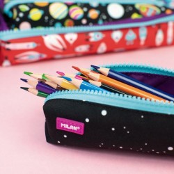 Cartable av 2 trousses garnie Super Heroes Space MILAN