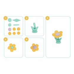 Pate à modeler en bâton  de 6 couleurs MILAN