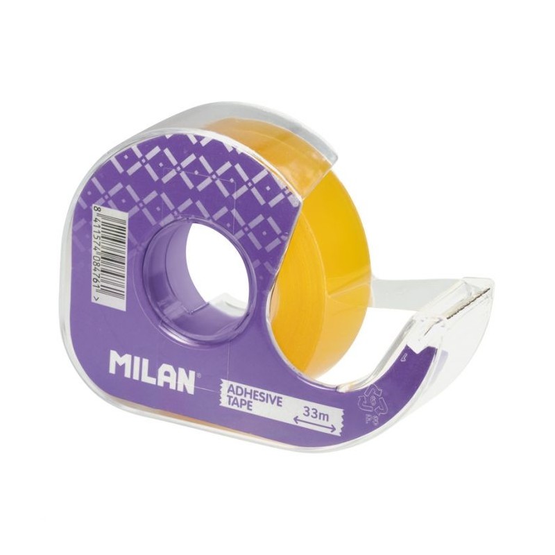 Dévidoir avec Scotch de bureau 19mmx33 Milan
