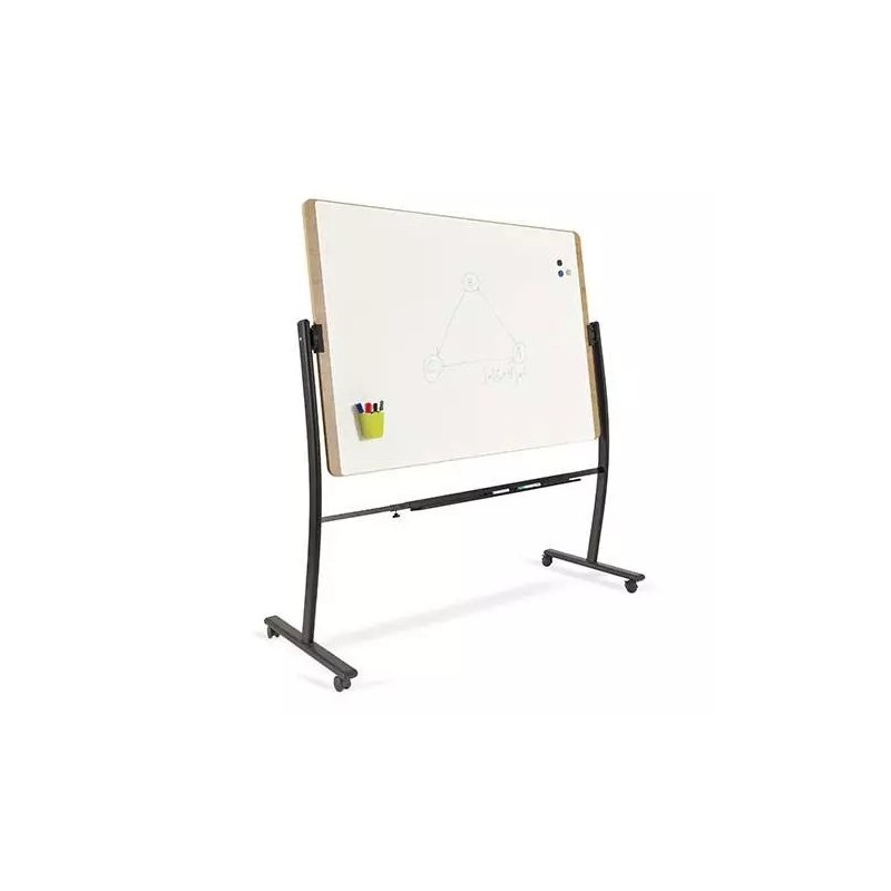 Tableau blanc magnétique double face 110x150 ROCADA