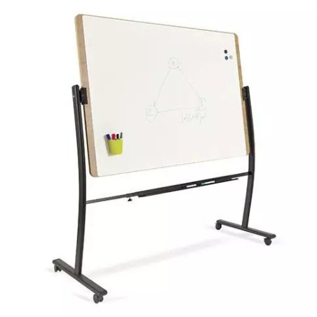 Tableau blanc magnétique double face 110x150 ROCADA