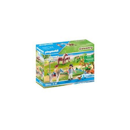 Randonneurs et animaux