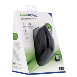 Souris laser sans fil Ergonomique verticale ERGO LINE TNB MWERGOV