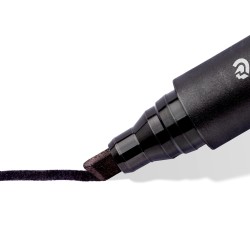Marqueur permanent biseauté (poch. de 4) Staedtler