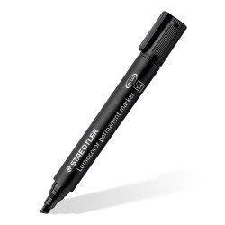 Marqueur permanent biseauté (poch. de 4) Staedtler