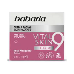 Crème visage 9 effets vital skin 50ml BABARIA 31650