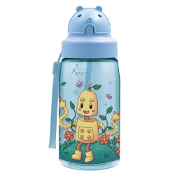 Gourde kids Tritan  0.45 L OBY cap Eco robot OBYER LAKEN