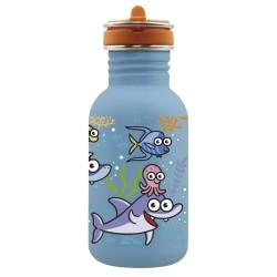 St. steel water bottle Flow cap 0.5L Sea friends LAKEN