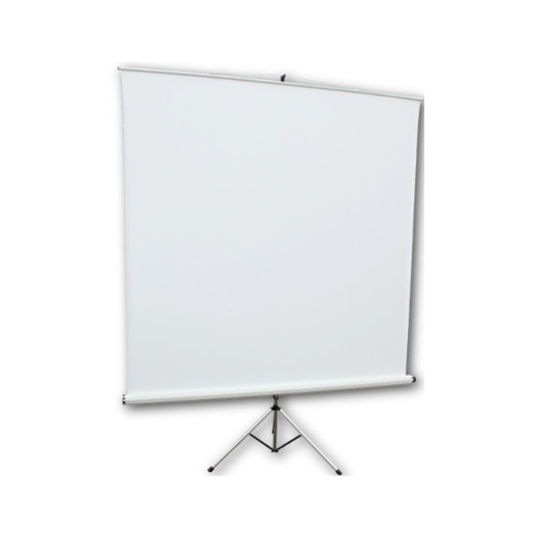 Ecran Vidéoprojecteur portable et trépied 240X240 (Format carré)