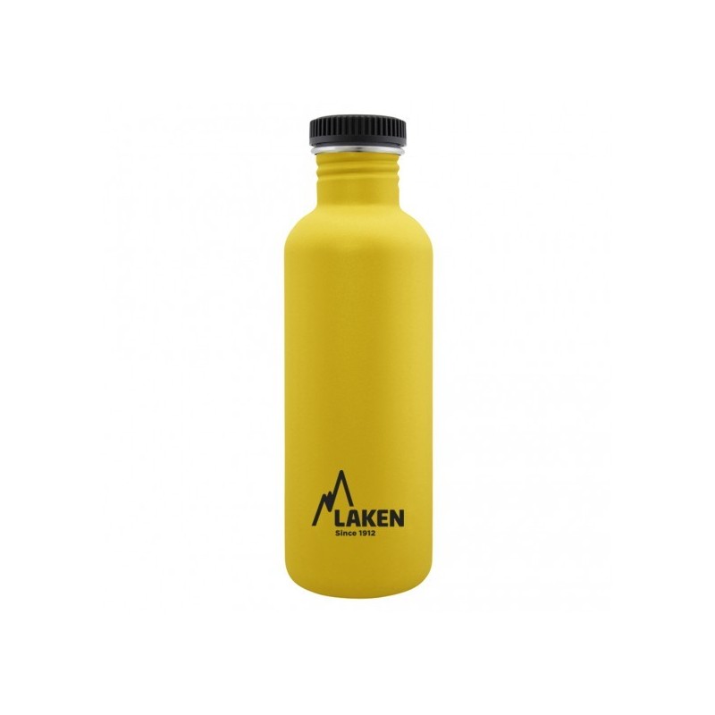 Gourde 1000ml Basic Steel PLAIN LAKEN