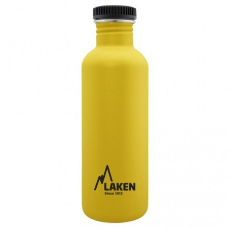 Gourde 1000ml Basic Steel PLAIN LAKEN