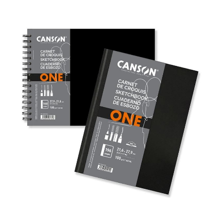 Art Book TM One : 21,6 x 27,9 cm Canson