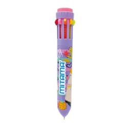 Stylo à bille pte 1mm TOP PEN 10 coul (Blister de 1) MITAMA