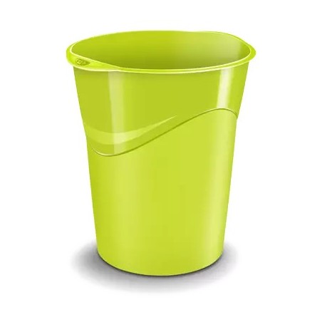Corbeille à papier plastique 14l GLOSS CEP