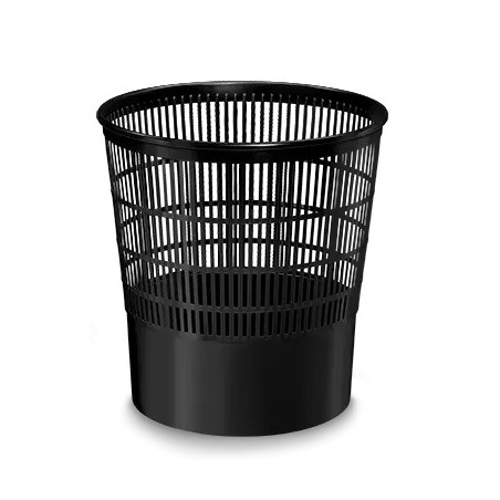 Corbeille à papier plastique ajourée 16l FIRST CEP