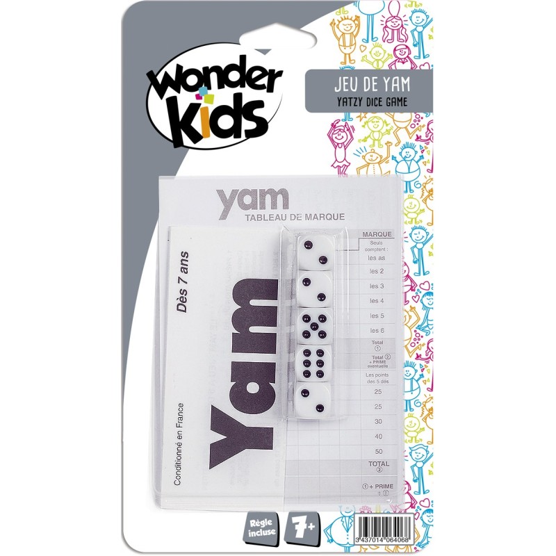 JEU YAM AVEC DES ET BLOC