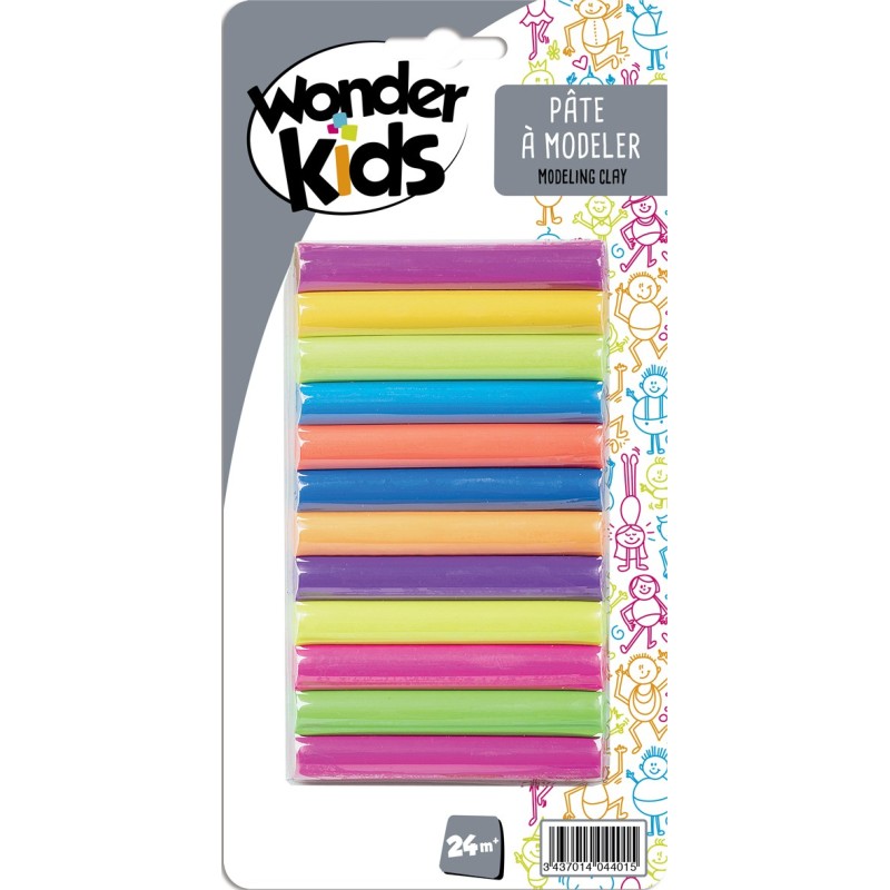 12 BATONS PÂTE À MODELER