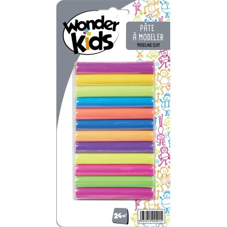 12 BATONS PÂTE À MODELER