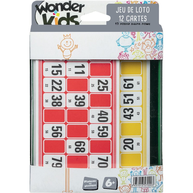 JEU VOYAGE LOTO 12 CARTES