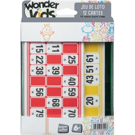 JEU VOYAGE LOTO 12 CARTES