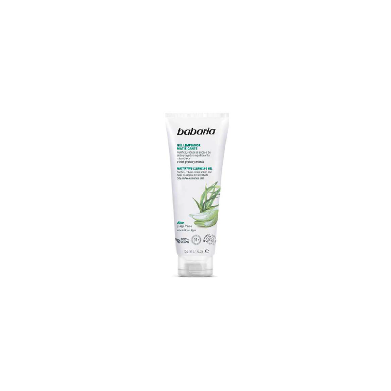 Gel exfoliant aloe 150ml BABARIA 31094