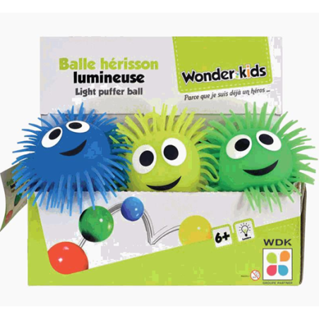 BALLE HERISSON 16CM ASS6