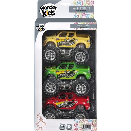 3 AUTOS CROSS 15CM FR ASS2