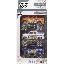 3 AUTOS CROSS 15CM FR ASS2