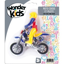 MOTO CROSS RL + PILOTE ASS6