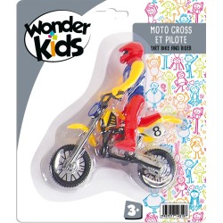MOTO CROSS RL + PILOTE ASS6